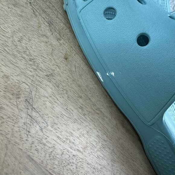 Crocs Slide Sandals Womens Size 6 Blue Slip-On Casual‎ Shoes - Picture 2 of 8